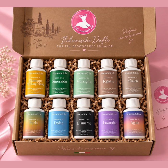 Luxus-Geschenkset · 10 Wäscheparfums